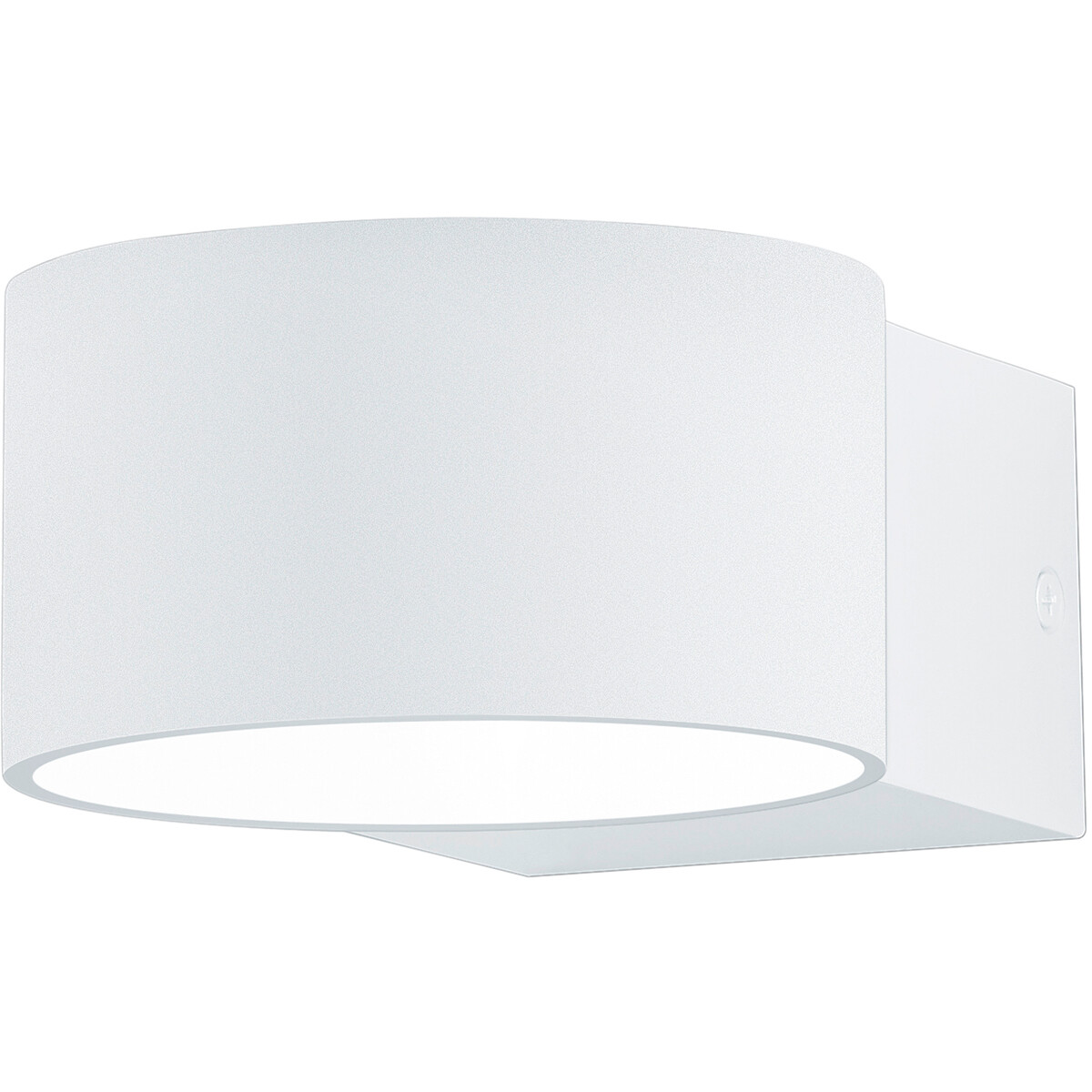 Applique Murale LED - Trion Lapaco - 4W - Blanc Chaud 3000K - Rond - Mat Blanc - Aluminium - LEDs OSRAM