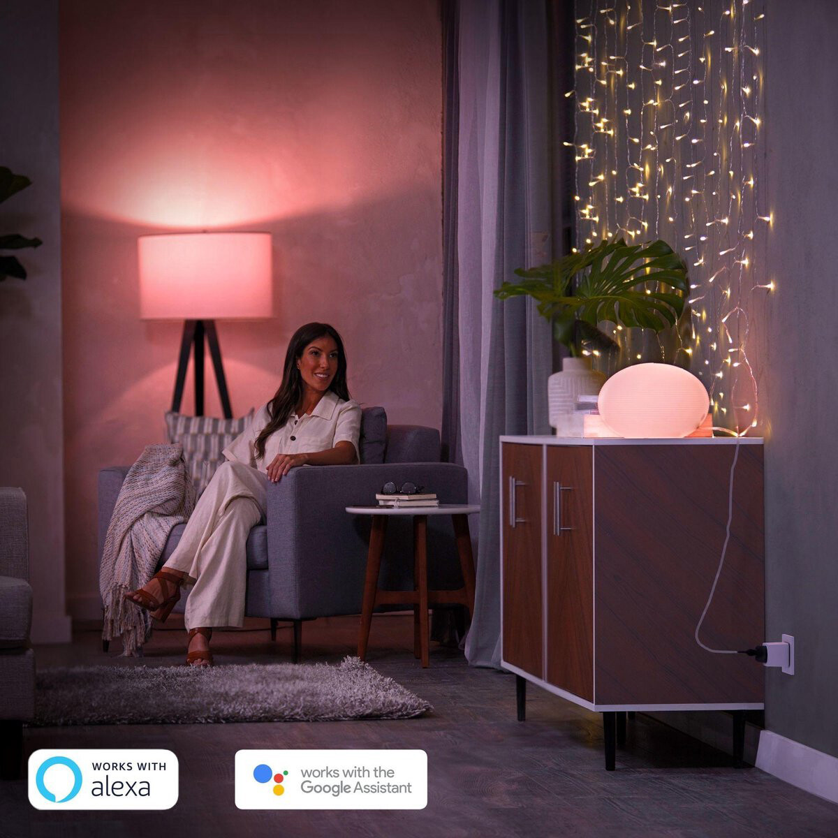 PHILIPS HUE - Prise Intelligente - Prise Intelligente - Bluetooth - Carré - Blanc