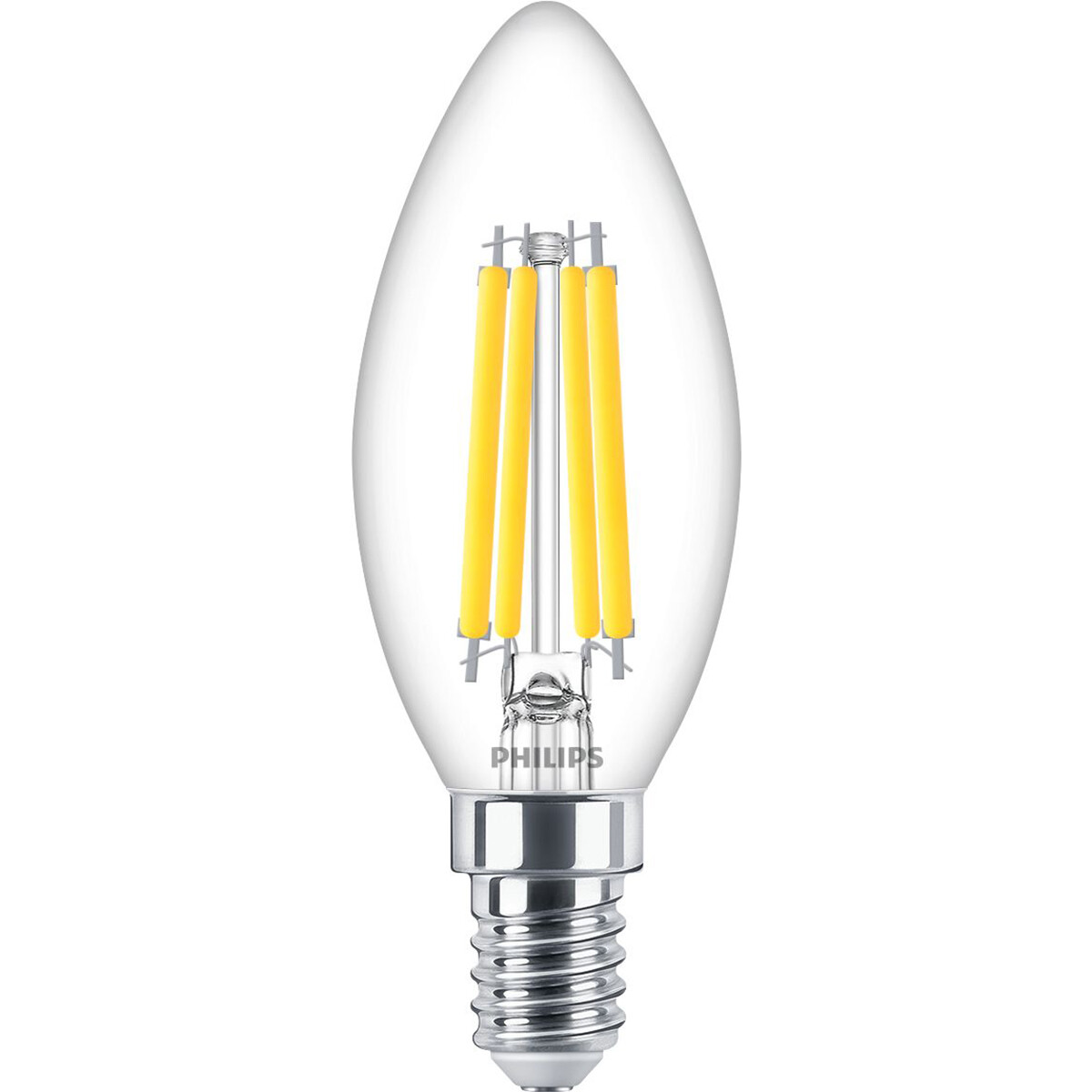 PHILIPS - Ampoule LED E14 - MASTER Value LEDcandle E14 Filament Clair 3.4W 470lm - 927 Très Blanc Chaud 2700K - Meilleure Rendu de Couleur - Dimmable | Remplace 40W