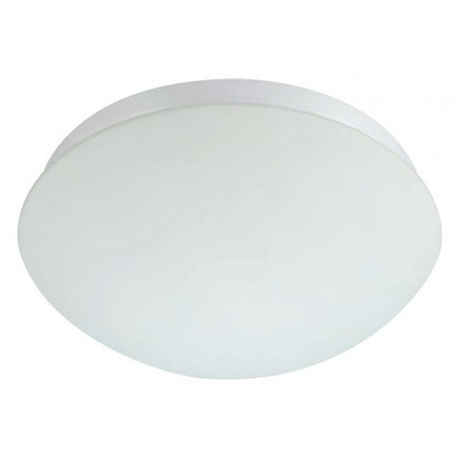 Plafonnier LED avec Détecteur de Mouvement - Capteur à 360° - Douille E27 - Mat Blanc - Verre Dépoli - Philips - SceneSwitch 827 A60 - 2W-8W - Blanc Chaud 2200K-2700K - Dimmable