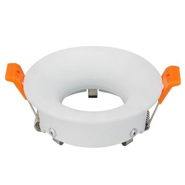 Set de spots LED - Douille GU10 - Rond Encastré - Mat Blanc - Ø85mm - Philips - CorePro 830 36D - 4W - Blanc Chaud 3000K - Dimmable