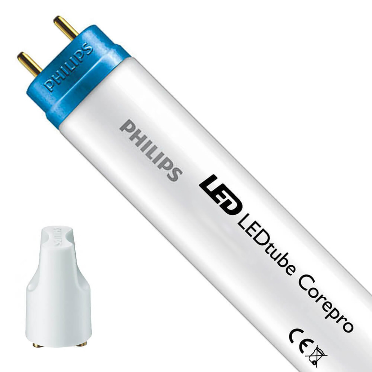 PHILIPS - Pack de 10 Tubes LED T8 avec Starter - CorePro LEDtube EM 840 - 150cm - 20W - Blanc Neutre 4000K | Remplace 58W