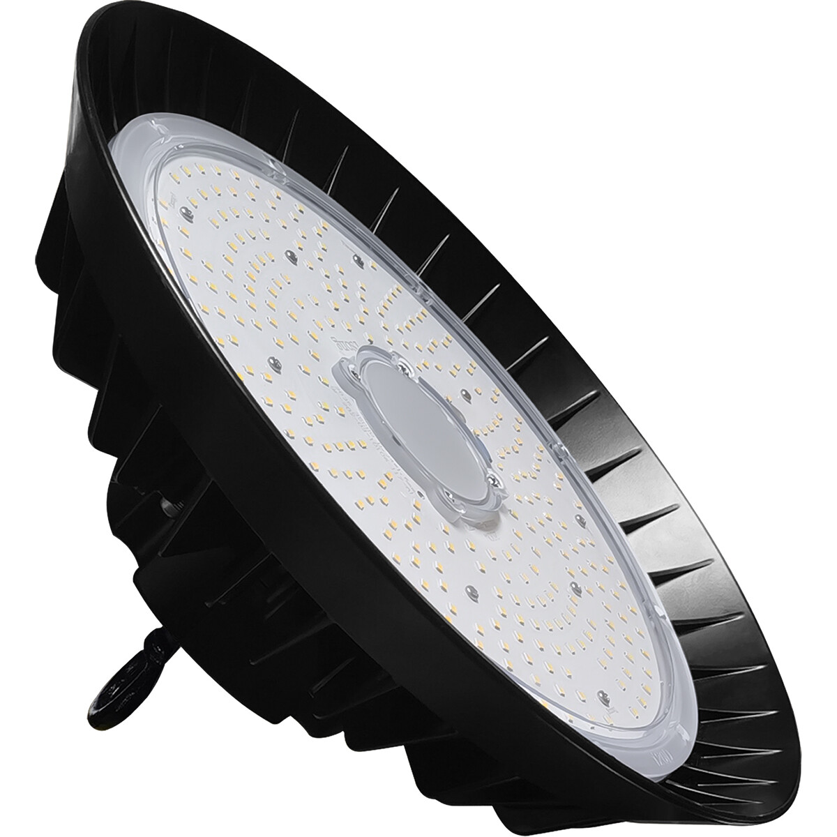 LED UFO High Bay Premium - Rinzu Prem - 100W - High Lumen 150 LM/W - Éclairage d'Entrepôt - Dimmable - Étanche IP65 - Blanc Neutre 4000K - Aluminium - Pilote Philips