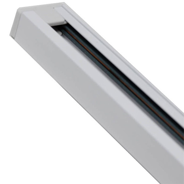 Eclairage sur Rail - Facto - 1 Phase - en Saillie - Aluminium - Blanc - 1 Mètre