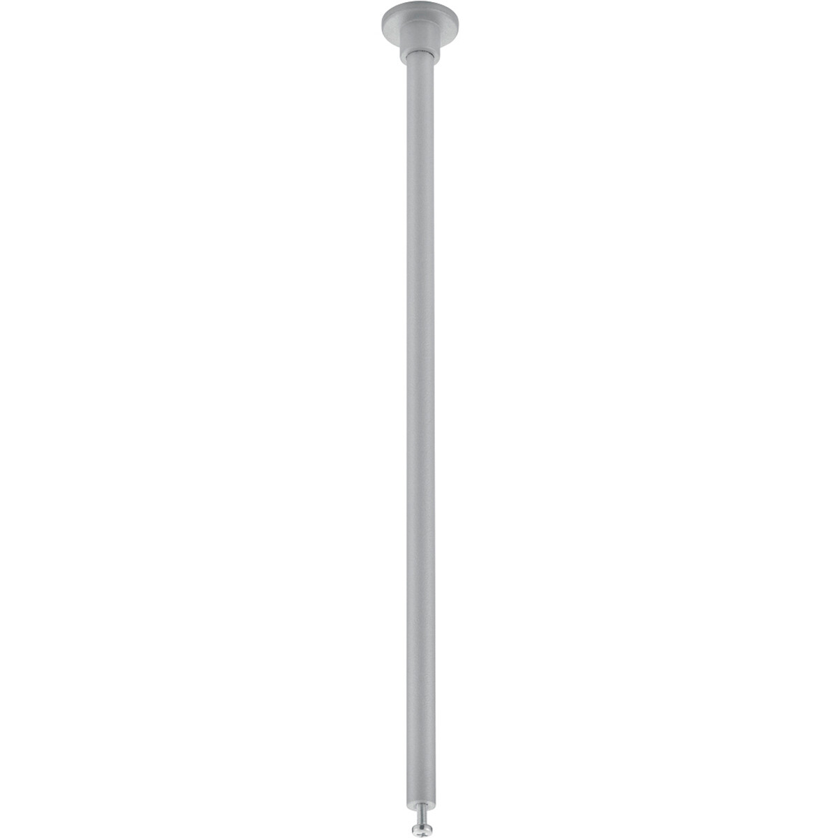 Ensemble de Suspension de Eclairage sur Rail - 2 Pièces - Trion Dual - 25cm - Mat Titane - Rond - Aluminium