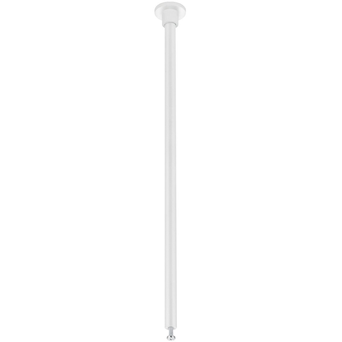 Ensemble de Suspension de Eclairage sur Rail - 2 Pièces - Trion Dual - 25cm - Mat Blanc - Rond - Aluminium