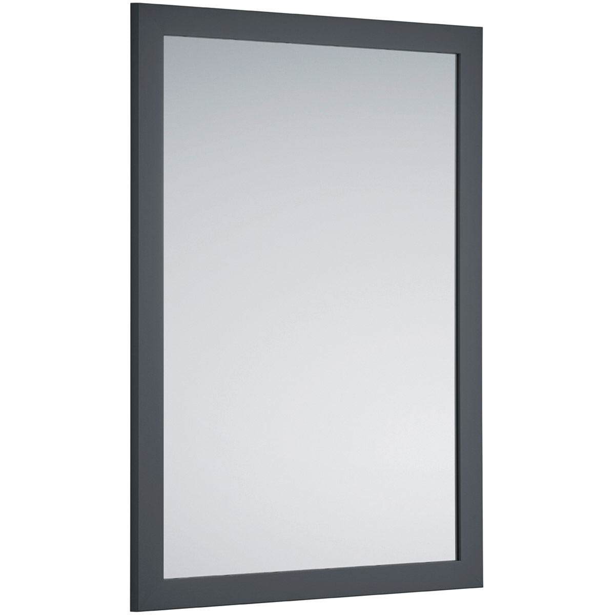 Miroir - Trion Mik - Miroir Fenêtre - Rectangulaire - Anthracite - MDF