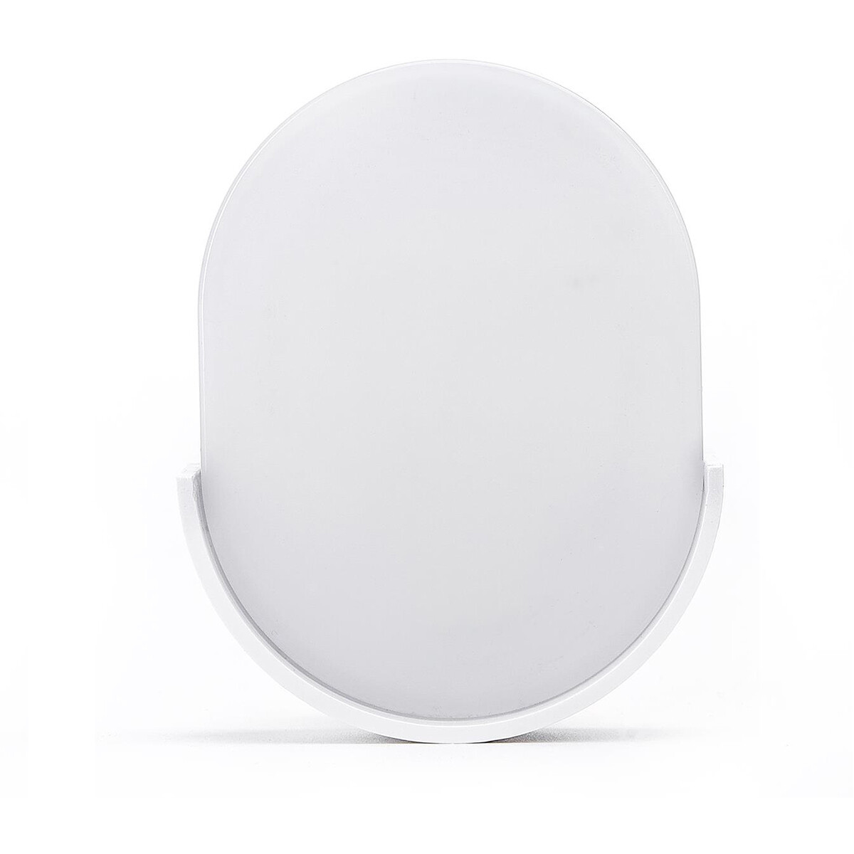 Lampe à Fiche - Lampe à Fiche avec Capteurs de Luminosité - Aigi Sipas - 1W - Blanc Froid 6500K - Ovale - Mat Blanc - Plastique