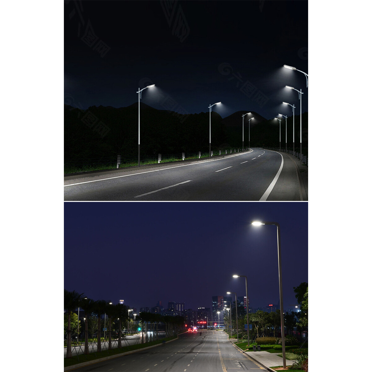 Luminaire LED Urbain - Rinzu Strion - 100 Watts - 16000 Lumens - 4000K - Étanche IP66 - 70x140D Ø60mm Spigot - Conducteur OSRAM - Lumileds