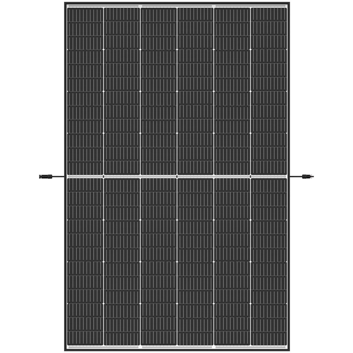 Trina Solar - Panneau Solaire - 425Wp - Vertex S TSM-425-DE09R.08 - Monocristallin - Noir