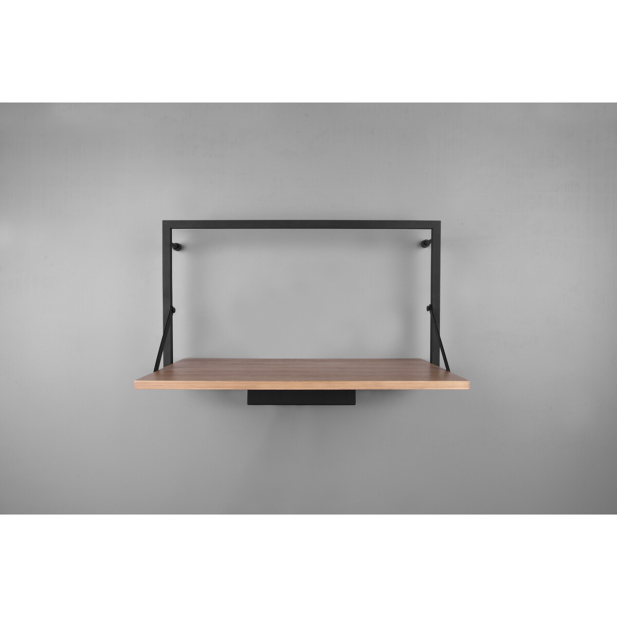 Etagère murale - Trion Lino - Étagère avec Éclairage LED - 9W - Blanc Chaud 3000K - Noir